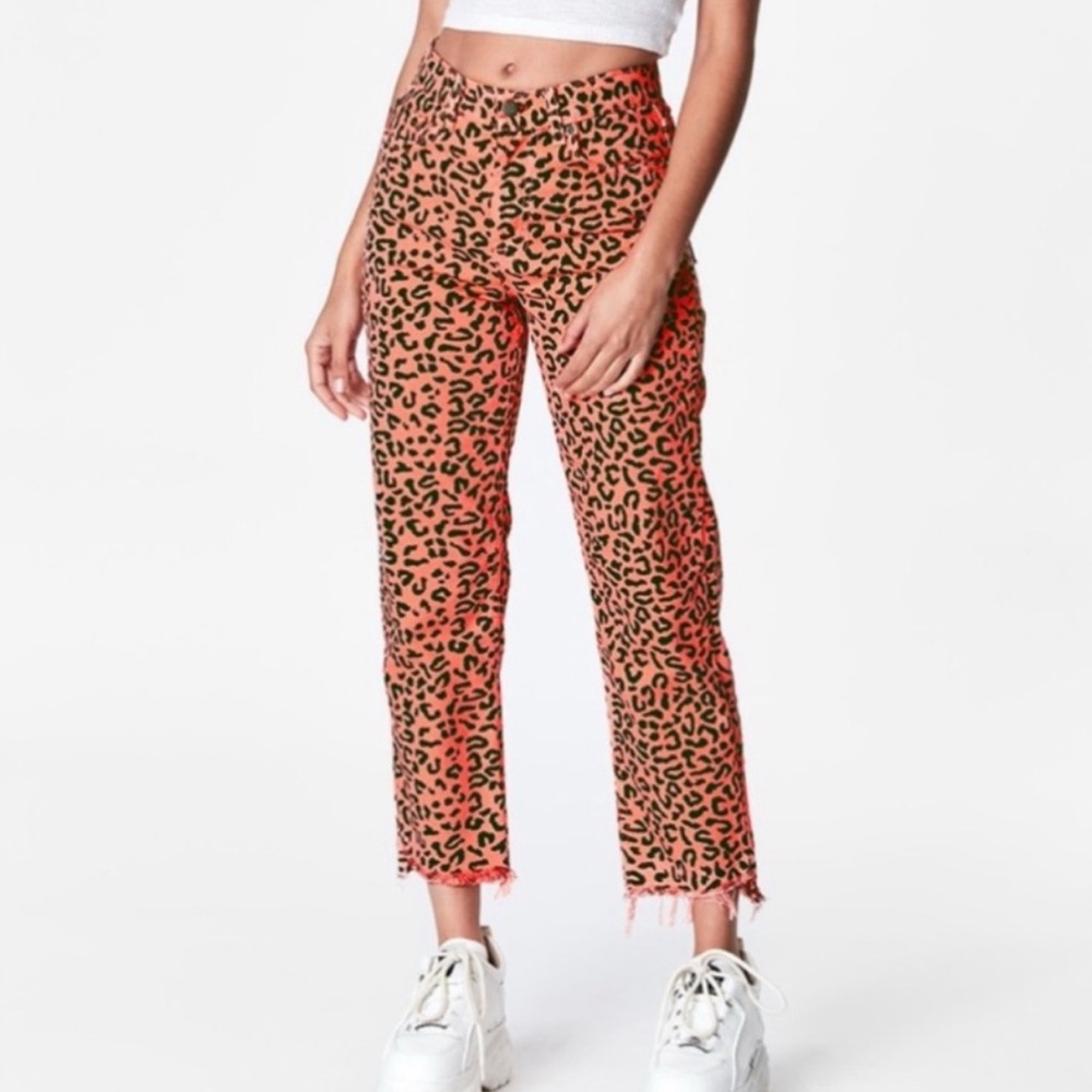 CARMAR Neon Leopard Jeans